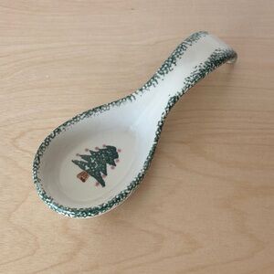 Loomco Spoon Rest with Christmas Tree Design